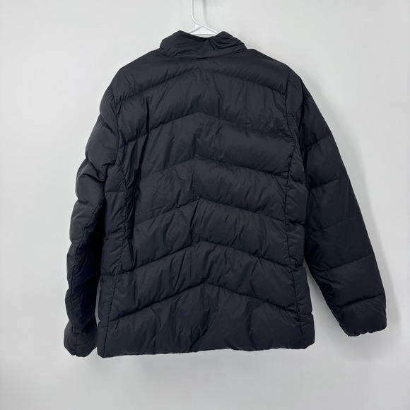 Eddie Bauer Women's Lightweight Packable Puffer Jacket 650 Down Black Size Large - Picture 2 of 9